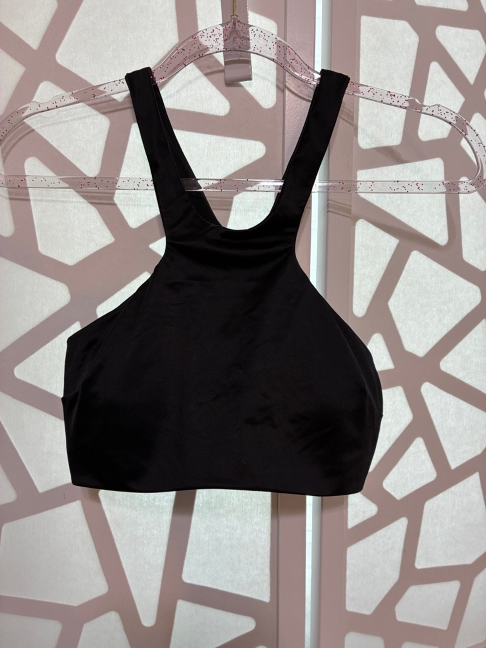 lululemon athletica Black High Neck Sports Bra